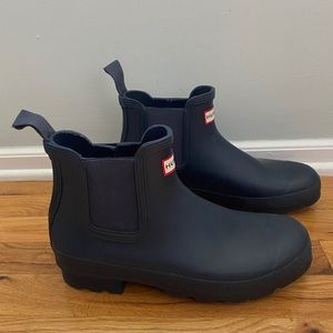 Hunter Original Chelsea Wellington Rain Boots - Mens Size 10